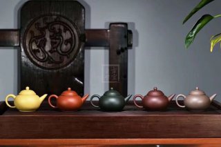 《五色土》綠泥，朱泥，紫泥，青灰泥，段泥純手工宜興紫砂壺茶具水平茶壺