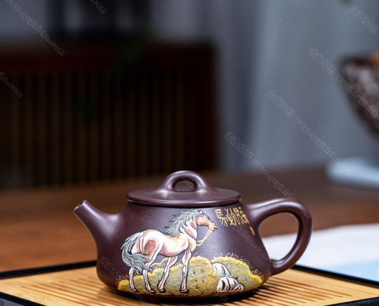 精工作品推薦！品名：馬到成功，泥料：原礦
